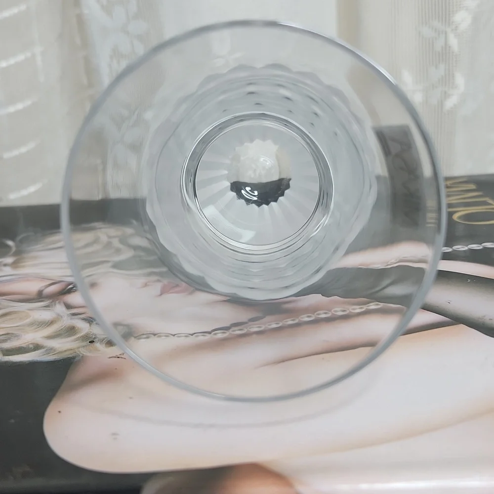 Vintage Mikasa Clear Crystal Bud Vase